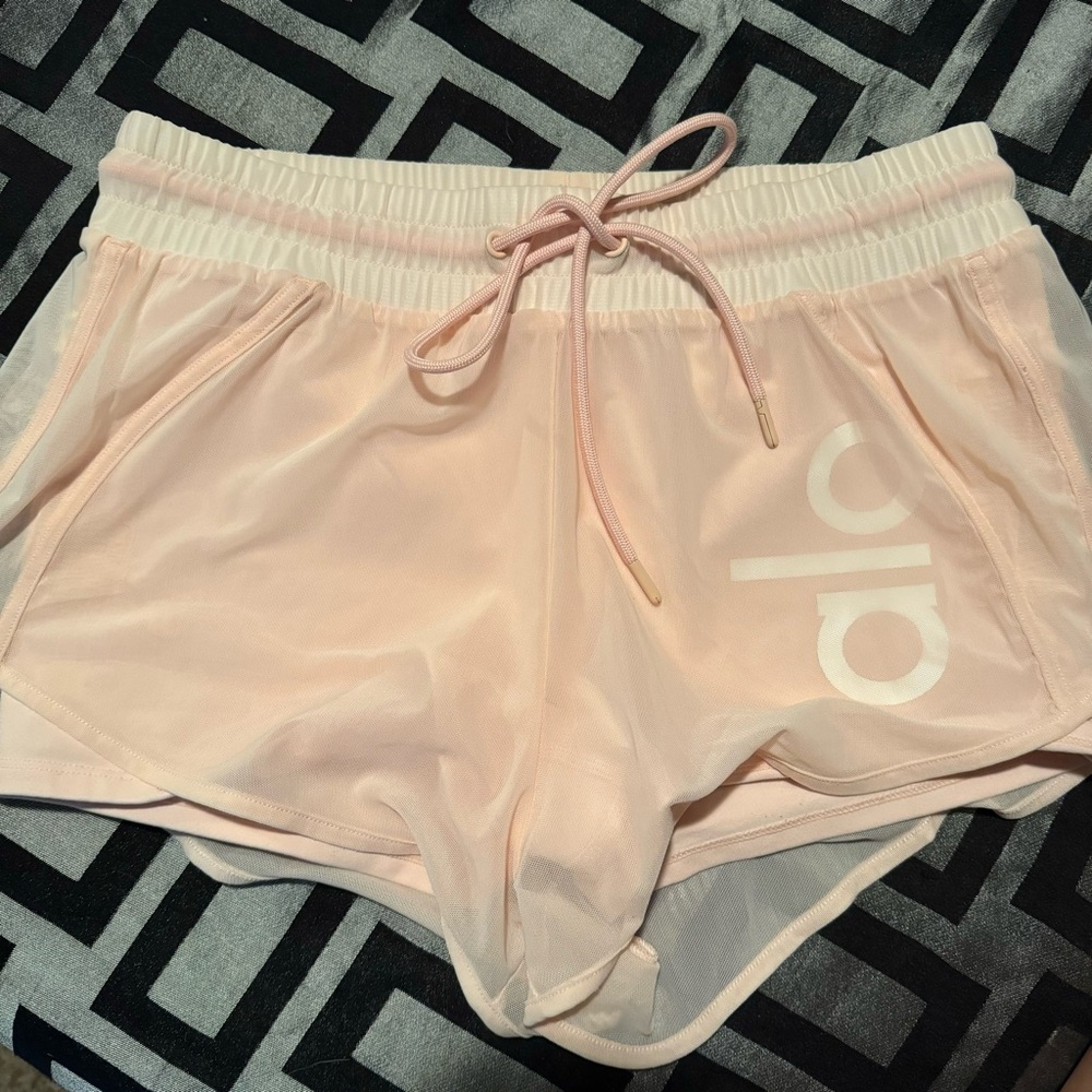 ALO Yoga Pink Athletic Shorts